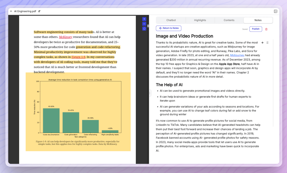 AI Research Assistant Interface